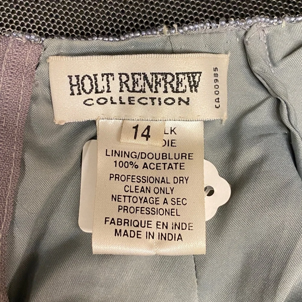 Holt Renfrew Silver Sequin Top, 14 - Picture 9 of 10